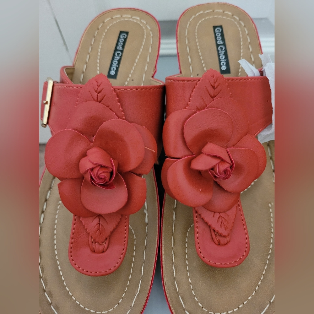 Good Choice Wedge Sandals 7.5 - Picture 13 of 13